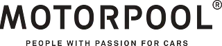 Motorpool - people with passion for cars, logo